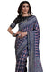 Vasthrlay Weaving Printed Unstitched Dusty Pink Saree