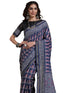 Vasthrlay Weaving Printed Unstitched Dusty Pink Saree
