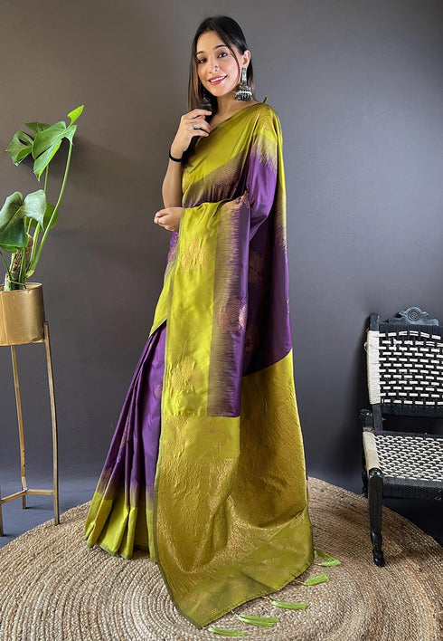 Vasthrlay Kanjivaram Woven Blouse Ethnic Wear