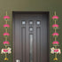 Divyakosh Wood Handmade Pink Lotus with Cow Door Hanging