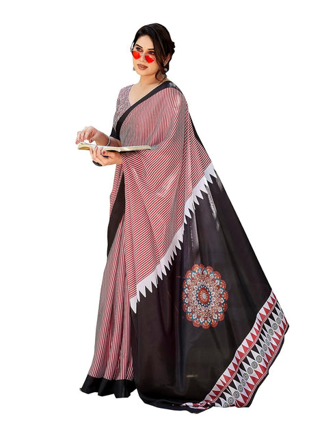 Vasthrlay Abstract Pattern Printed Az Ys Pratika Ethnic Wear