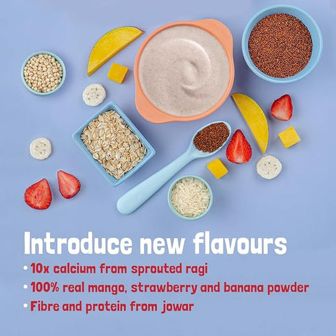 Slurrp Farm Multigrain Millets and Mixed Fruits with Milk