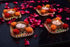 AC ANAND CRAFTS Unique Design Metallic Diya Tea Light Candle Holder for Home Office Decoration