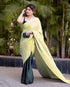 Vasthrlay Pleated Crushed Unstitched Ethnic Wear