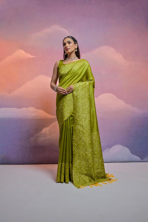 Vasthrlay Tussar Saree Design
