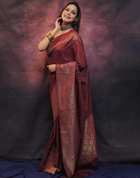 Vasthrlay Banarasi Kanjivaram Unstitched Teal Saree