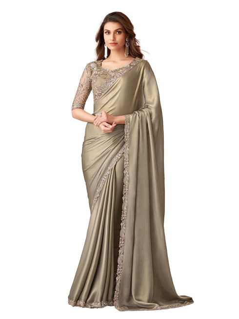 Vasthrlay Embroidery Unstitched Purple Ethnic Wear
