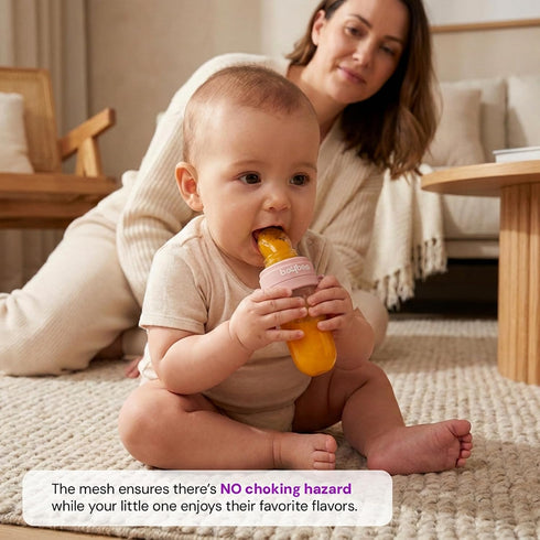 Baybee 2 In 1 Silicone Baby Food Feeder And Fruit Nibbler Pacifier For Babies