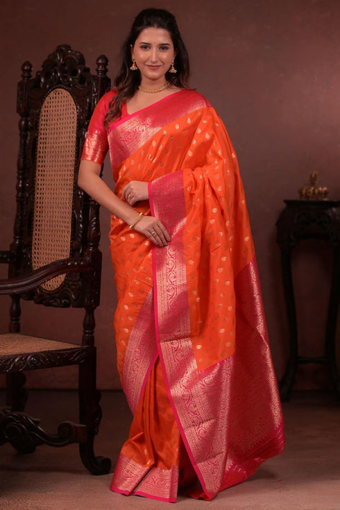 Vasthrlay Kanjivaram Unstitched Blouse Ethnic Wear
