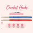 Crochet Kit for Beginners with Wool Yarn, Crochet Hooks, Plastic Needles & Stitch Markers