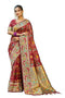 Vasthrlay Kanjivaram Unstitched Saree