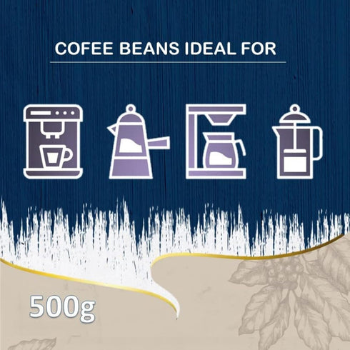 Lavazza Gusto Crema Roasted Coffee Beans 500g