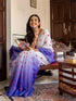 Vasthrlay Womens Printed Unstitched Dusty Pink Saree