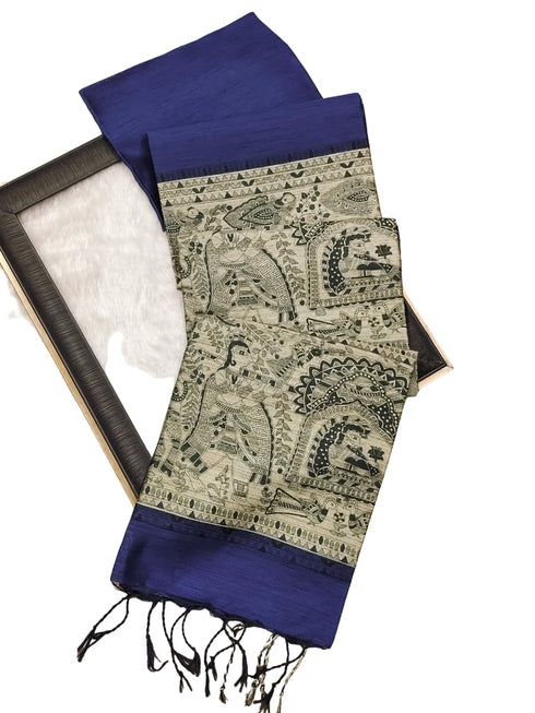 Vasthrlay Tussar Saree Bordar