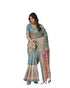 Vasthrlay Handloom Printed Tassels Saree