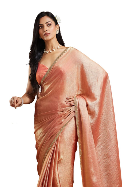 Vasthrlay Border Unstitched Saree