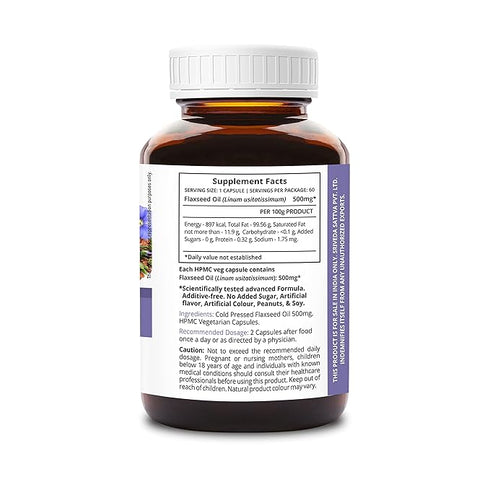 Sri Sri tattva SupaSupp Flaxseed Oil Omega 3,6,9