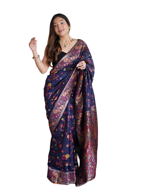 Vasthrlay Traditional Unstitched Saree