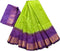 Vasthrlay Nr Handloom Bhagalpuri Running Green Orange