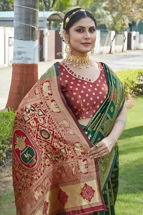 Vasthrlay Banarasi Kanjivaram Printed Az Ys Houseful Ethnic Wear