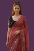 Vasthrlay Yellow Unstitched Saree