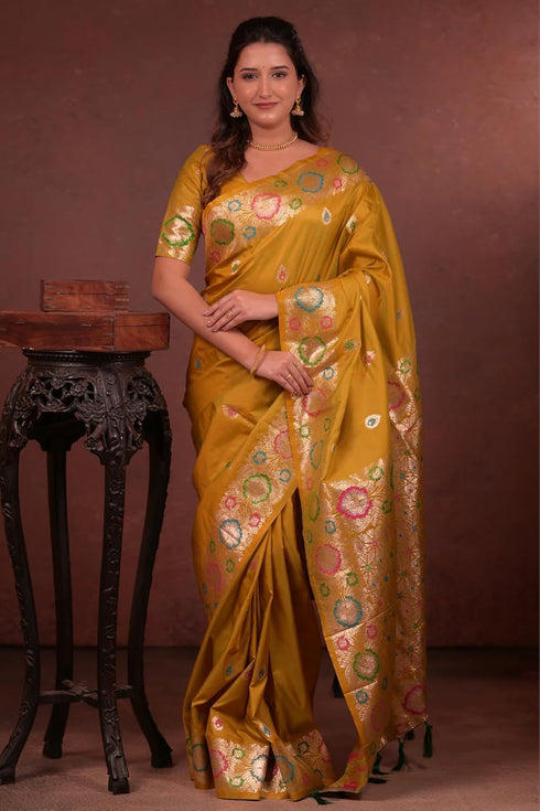 Vasthrlay Kanjivaram Unstitched Blouse Ethnic Wear