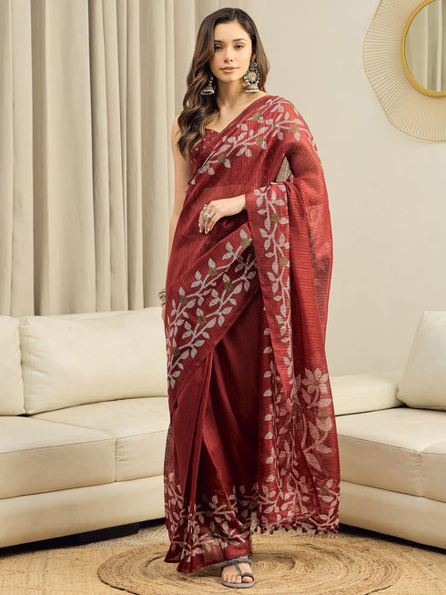 Vasthrlay Cotton Printed Unstitched Ethnic Wear