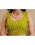 Vasthrlay Womens Cotton Printed Green Saree