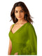 Vasthrlay Red Georgette Unstitched Saree