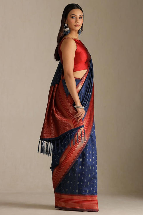 Vasthrlay Tussar Woven Design