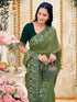 Vasthrlay Georgette Embriodery Dusty Saree