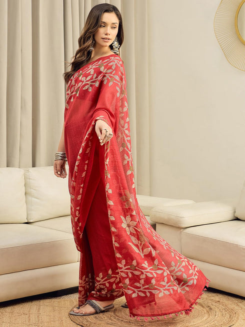 Vasthrlay Cotton Printed Unstitched Ethnic Wear