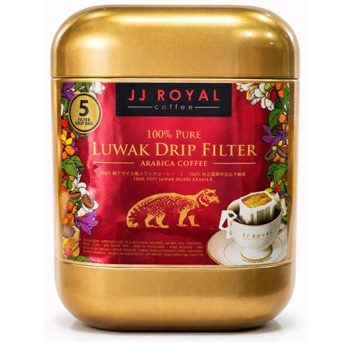 Kopi Luwak Drip Coffee Filter Bags 5 x 9g