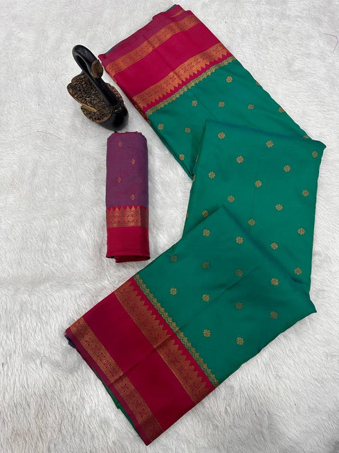 Vasthrlay Banarasi Soft Saree