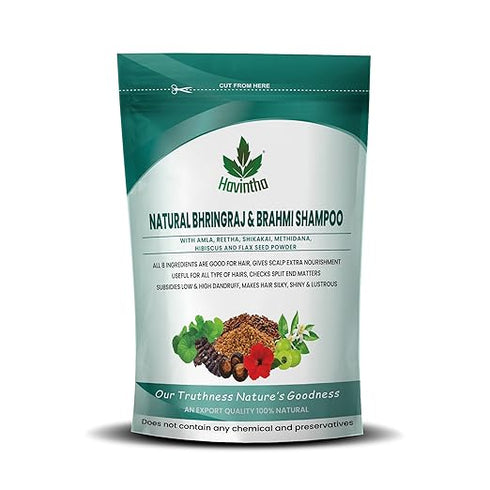 Havintha - Natural Shampoo Methidana Hibiscus Bhringraj Brahmi