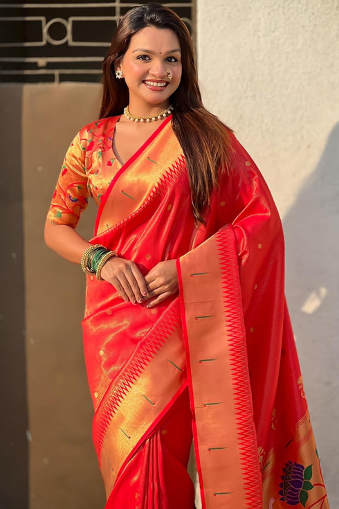 Vasthrlay Paithani Kanjivaram Sarees Ethnic Wear