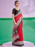 Vasthrlay Abstract Printed Unstitched Hs Ethnic Wear