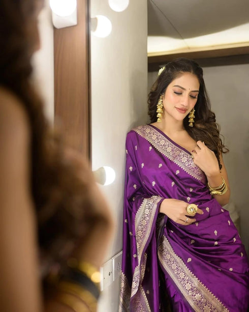Vsathrlay Banarasi Kanchipuram Saree