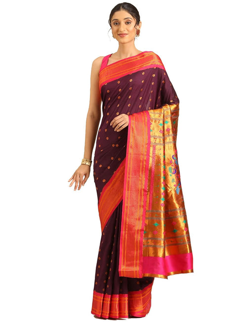 Vasthrlay Paithani Bottle Saree