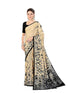 Vasthrlay Printed Off White1 White Saree