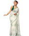 Vasthrlay Detailing Unstitched Blue Free Ethnic Wear
