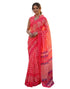 Vasthrlay Womens Printed Unstitched Purple Saree
