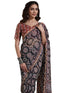 Vasthrlay Weaving Printed Beige Saree