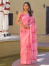 Vasthrlay Printed Tassels Beige Saree