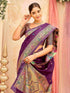 Vasthrlay Paithani Weaving Green Saree