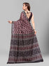 Vasthrlay Cotton Printed Mulmul Saree