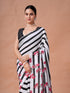 Vasthrlay Orange Unstitched Saree
