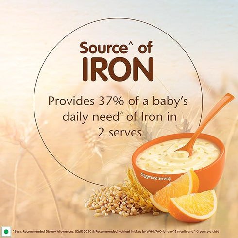 CERELAC Baby Food Cereal | Wheat Orange