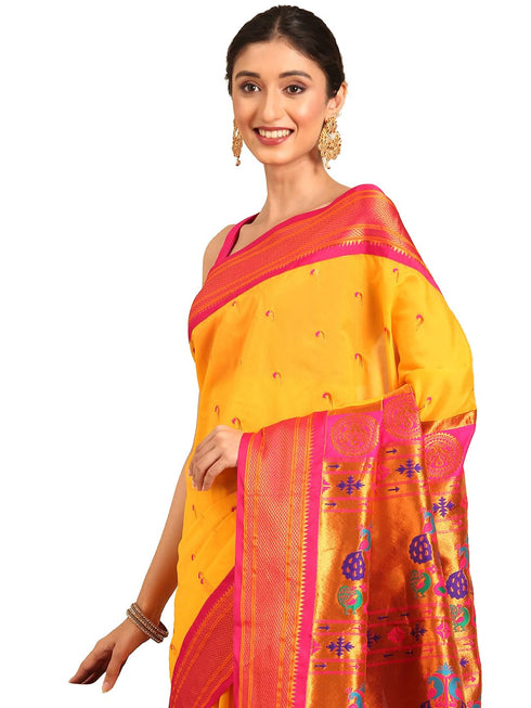 Vasthrlay Paithani Bottle Saree