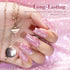 Bolt Bee Glitter Gel Polish Rose Gold Reflective Holographic Gel Nail Polish